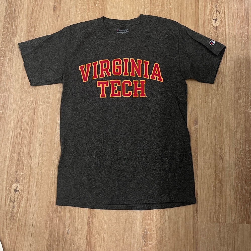 NWOT Champion Dark Gray Virginia Tech T-Shirt